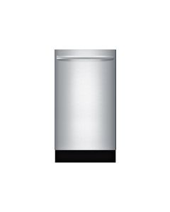 Bosch - 800 Series 18" Hidden Control Tall Tub Built-In Dishwasher with Stainless-Steel Tub - Stainless Steel