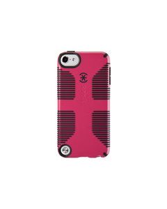 Speck - CandyShell Grip Case for Apple® iPod® touch 5th Generation - Raspberry Pink/Black