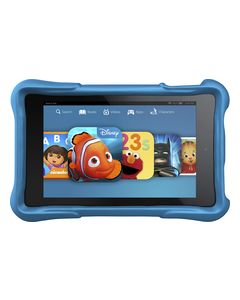 Amazon - Fire HD Kids Edition - 6" - 8GB - Black/Blue