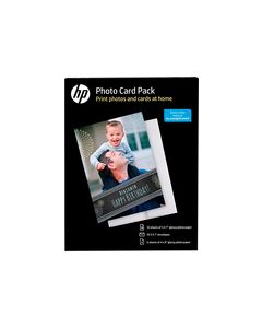 HP - Photo Card Pack - White