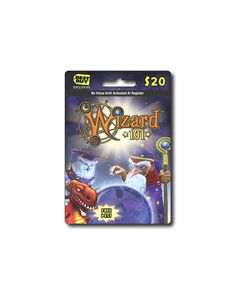 KingsIsle - Wizard 101 $20 Game Card