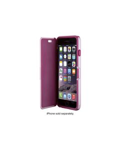 Speck - CandyShell Wrap Case for Apple® iPhone® 6 Plus and 6s Plus - Pale Rose Pink/Cabernet Red