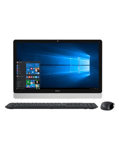 Dell - Inspiron 23.8" All-In-One - AMD A6-Series - 4GB Memory - 500GB Hard Drive - Black/White