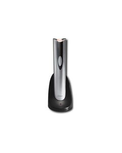 Oster - Cordless Rechargeable Electric Wine Bottle Opener - Stainless/Black