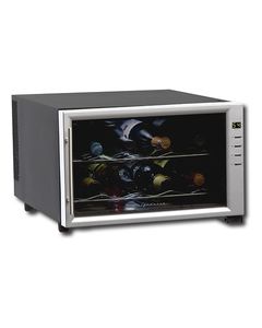 Frigidaire - 8-Bottle Wine Cooler - Silver