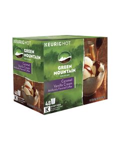 Keurig - Green Mountain Coffee Caramel Vanilla Cream K-Cups (48-Pack) - Brown