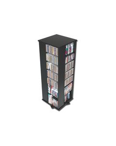 Ashlin - 4-Sided Spinning Storage Tower - Black