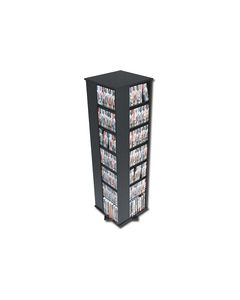 Ashlin - 4-Sided Spinning Storage Tower - Black