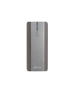 PNY - Power Pack 4400 Rechargeable External Battery - Silver