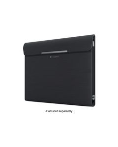 Logitech - Turnaround Versatile Rotating Case for Apple® iPad® Air 2 - Intense Black