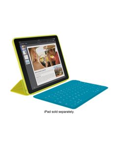 Logitech - Keys-To-Go Portable Keyboard for all Apple® iOS Devices - Teal