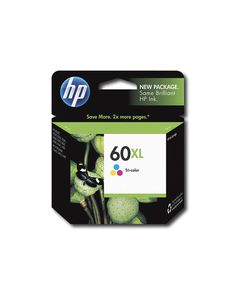 HP - 60XL High-Yield Ink Cartridge - Cyan/Magenta/Yellow