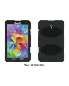 Griffin Technology - Survivor All-Terrain Case for Samsung Galaxy Tab S 8.4 - Black