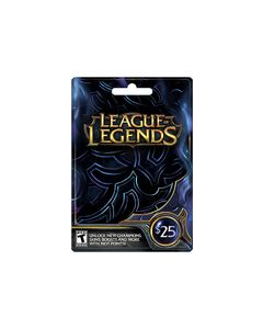 Riot Games - League of Legends Game Card ($25) - Black