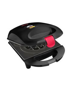 Disney - Classic Mickey Mouse Mini Waffle Maker - Black