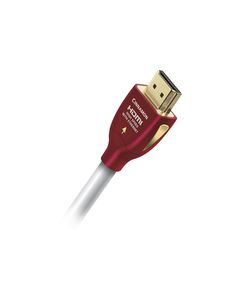 AudioQuest - Cinnamon 16-2/5' In-Wall HDMI Cable - Platinum White/Silver