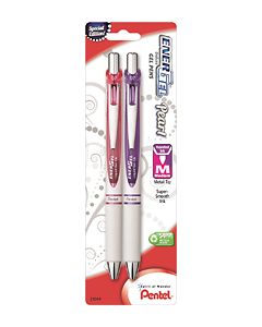 Pentel - EnerGel Pearl Gel Pens (2-Pack)