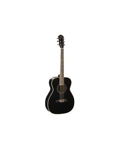 Oscar Schmidt - 6-String Folk Acoustic Guitar - Black