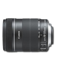 Canon - EF-S 18-135mm f/3.5-5.6 IS Standard Zoom Lens - Black