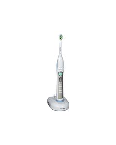 Philips Sonicare - FlexCare Plus Rechargeable Sonic Toothbrush - White/Sky Blue/Chrome