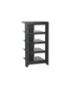 Sanus - Natural Foundations A/V Series 5-Shelf System - Black