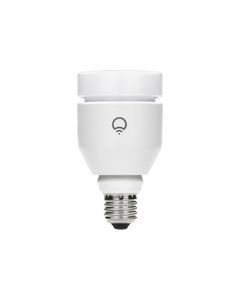 LIFX - Adjustable White A19 Wi-Fi Smart LED Light Bulb, 75W Equivalent - White