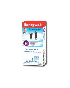 Honeywell - Replacement HEPA Filter for Select Honeywell Air Purifiers - White