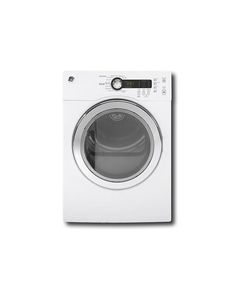 GE - 4.0 Cu. Ft. 20-Cycle Electric Dryer - White