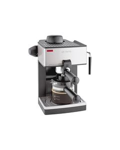 Mr. Coffee - Steam Espresso Machine - Black/Silver