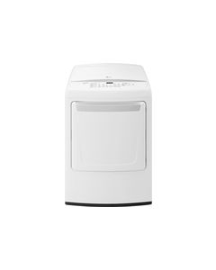 LG - 7.3 Cu. Ft. 8-Cycle Electric Dryer - White