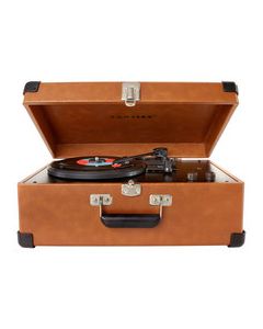 Crosley - Traveler Portable Turntable - Tan