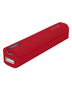 PNY - PowerPack T2600 Rechargeable External Battery - Red