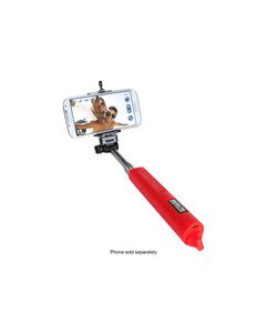 Digital Treasures - Shoot 'N Share Bluetoth Selfie Stick - Red