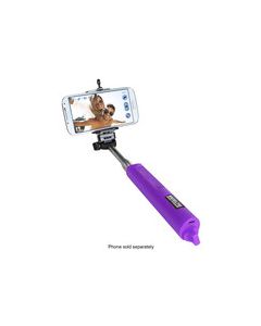 Digital Treasures - Shoot 'N Share Bluetooth Selfie Stick - Purple