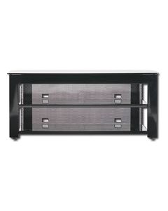 Sanus - Steel Foundations 50'' TV Stand in Black - Black