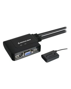 IOGEAR - 2-Port USB KVM Switch - Black