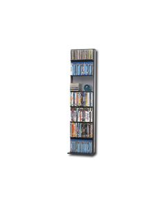 Atlantic - Elite Oskar Multimedia Storage Cabinet - Black/Gray