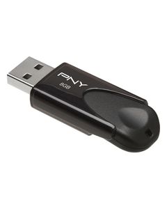 PNY - Attaché 8GB USB 2.0 Flash Drive - Black