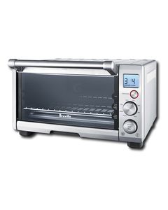 Breville - Compact Smart Oven Toaster/Pizza Oven - Silver