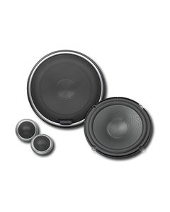 Kenwood - Kenwood 6-1/2" Component Car Speakers with Polypropylene Cones (Pair) - Black