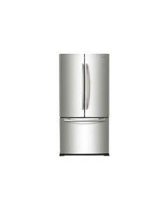 Samsung - 17.5 Cu. Ft. Counter-Depth French Door Refrigerator - Stainless Steel