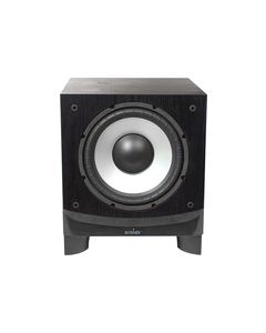 Energy - 10" 400-Watt Powered Subwoofer - Black Ash