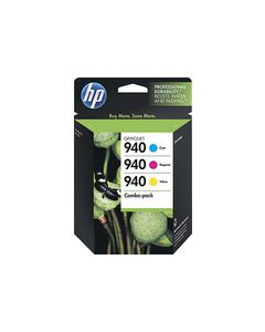 HP - 940 3-Pack Ink Cartridges - Cyan/Magenta/Yellow