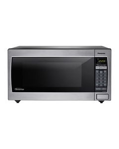 Panasonic - 1.6 Cu. Ft. Full-Size Microwave - Stainless Steel