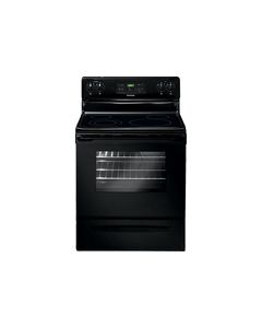 Frigidaire - 30" Self-Cleaning Freestanding Electric Range - Black