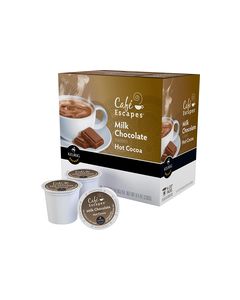 Keurig - Cafe Escapes Milk Chocolate Hot Chocolate K-Cups (16-Pack) - Multi