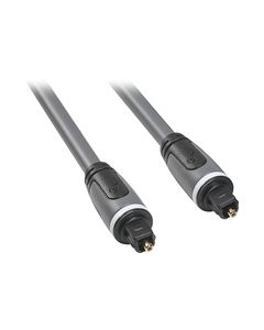 Rocketfish™ - 4' Digital Optical Audio Cable - Gray