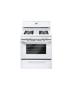 Frigidaire - 30" Freestanding Gas Range - White