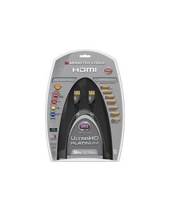 Monster - Platinum Series 9' In-Wall HDMI A/V Cable - Black