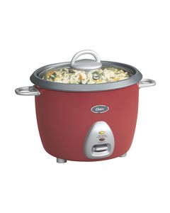 Rival - 6-Cup Rice Cooker - Red